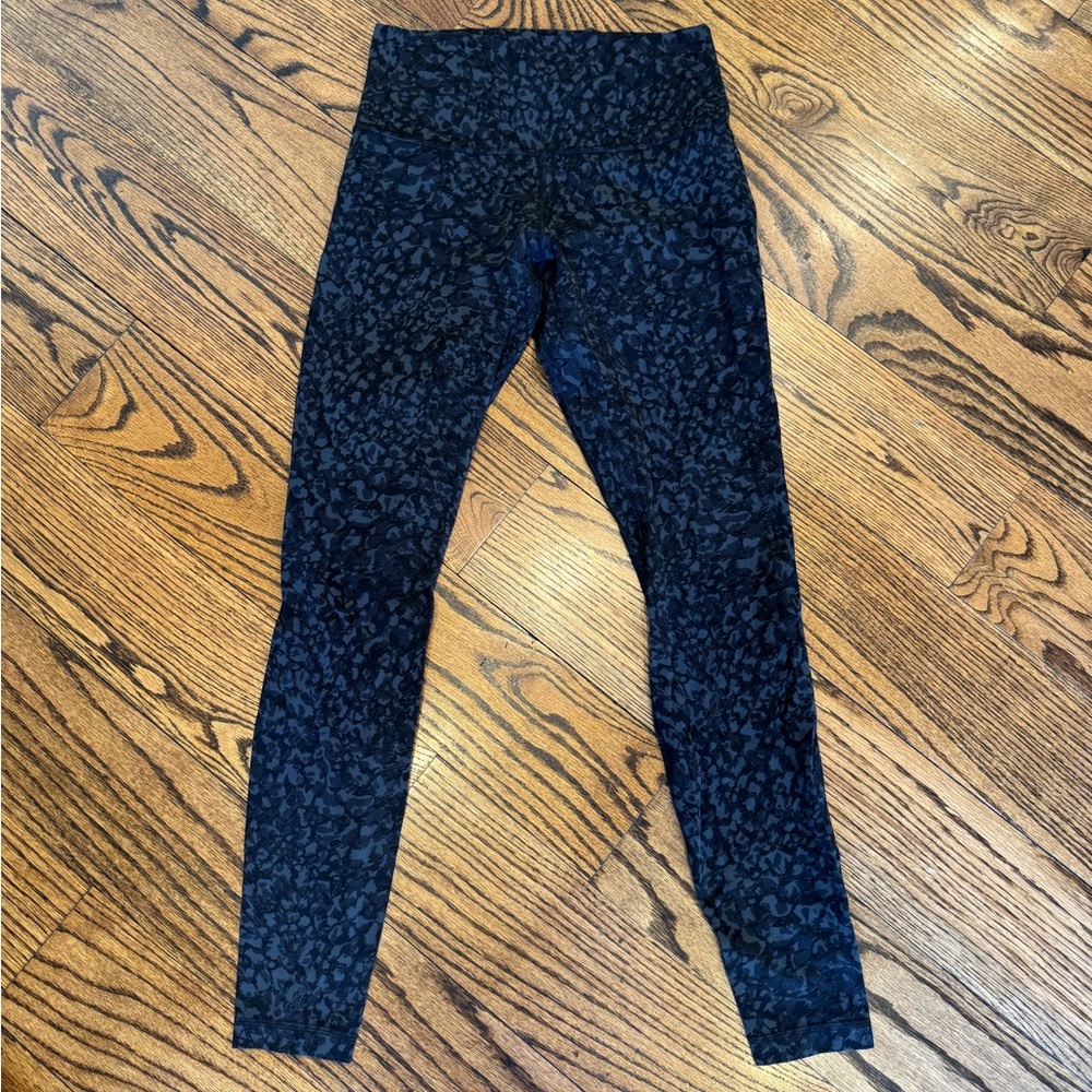 Lululemon Align 28” Leggings - Black Leopard - Size 8